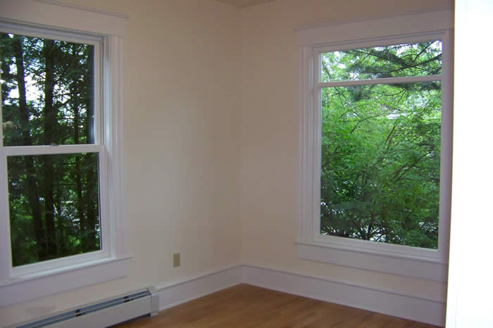 343 College st. Apartment, Burlington, Vermont. Bedroom.